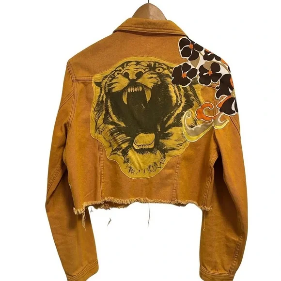 1 of 1 TEMECULA TIGER JACKET - L-OOAK - Picture 15 of 16
